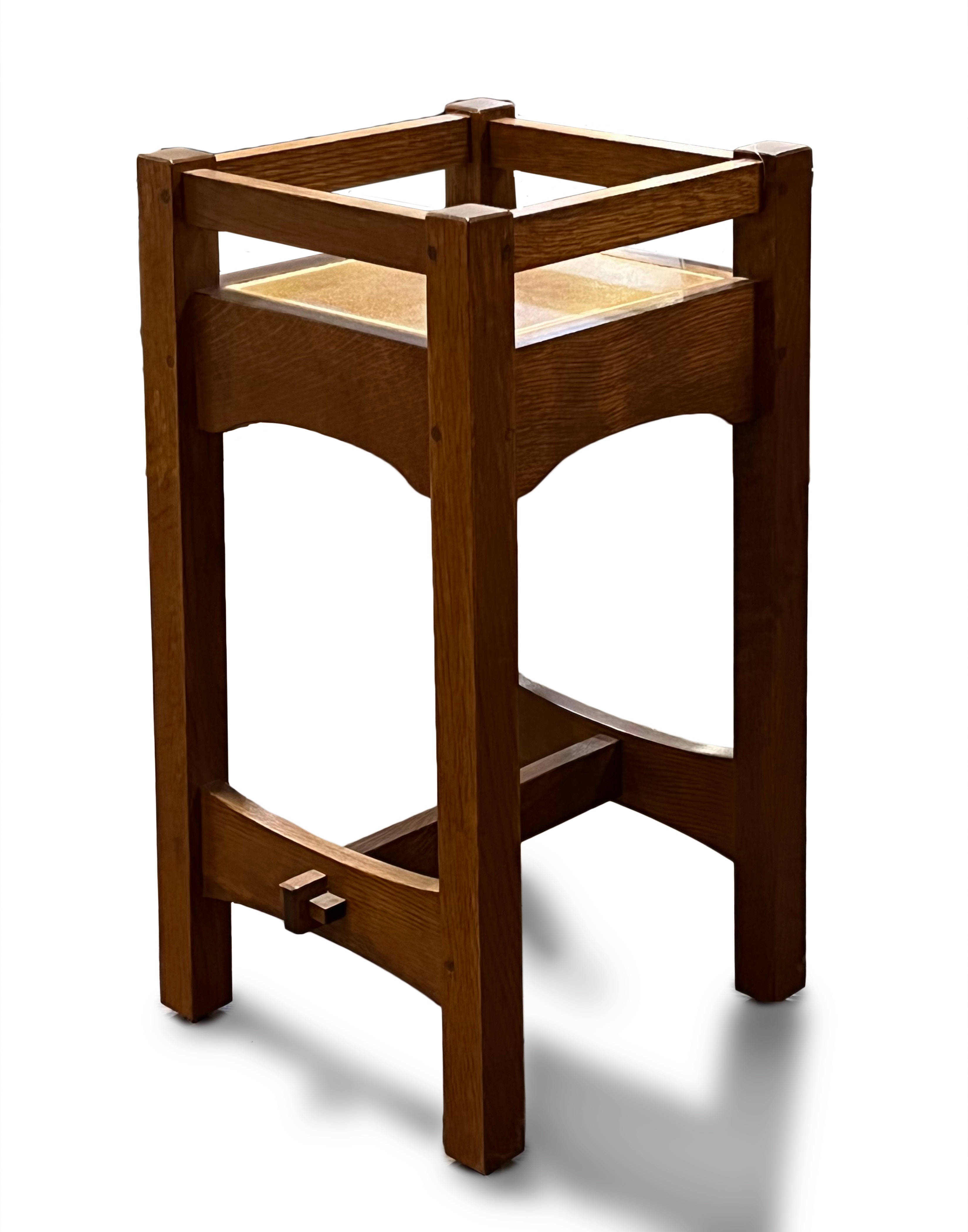 Clearance Stickley Harvey Ellis SQ Tile Top Mission Table is available